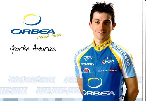 Cyclisme carte cycliste gorka - cyclisme,