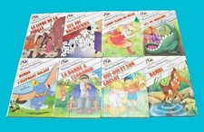 Livres Disney Mickey Club Juniors Bon Etat – Lot 8 Classiques Vintage Années 80