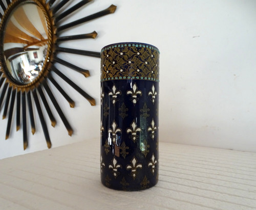 Vase rouleau faience - de, gien