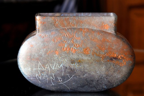Daum nancy vase - nancy., |