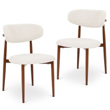 Lot de 2 chaises de salle à