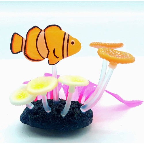 Décoration aquarium fluo - décoration,