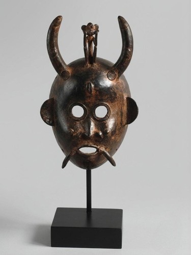 Masque ethnique bois à - en,