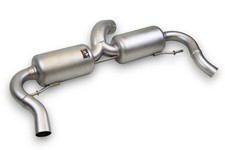 Silencieux Inox Double Gamelles Clio 4 RS 70mm 200 220 GT Performance exhaust