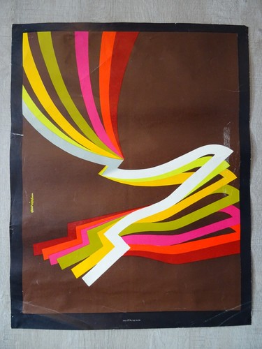 Ancienne affiche vintage - ancienne,