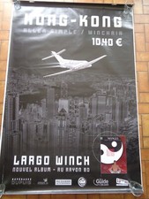 LARGE ORIGINAL LARGE WINCH HONG KONG 174x119cm comic book poster van hamme poster