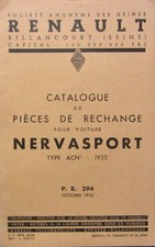 1935 RENAULT  NERVASPORT ACN1