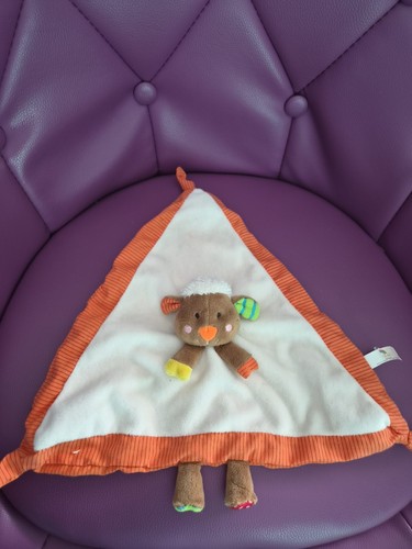 Doudou plat triangle minimi - triangle,