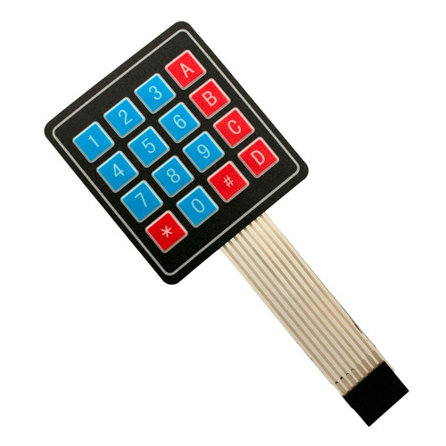 Clavier membrane 4x4 - clavier,