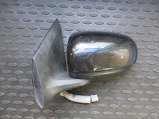NISSAN ALMERA TINO (00-06) NS DOOR WING MIRROR - PASSENGER LEFT BLACK ELECTRIC