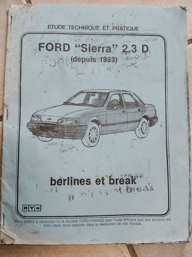 Revue technique ford sierra - revue,
