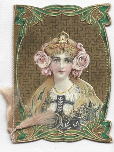 Mucha carnet bal portrait - carnet,