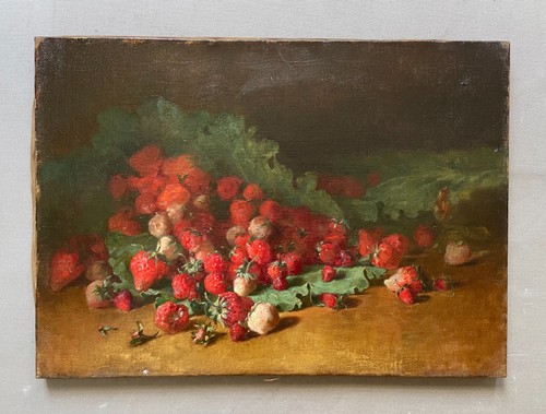 Nature morte aux fraises