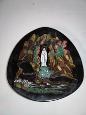 Assiette murale Longwy