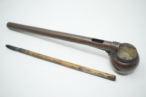 Ancien encrier pinceau - , à
