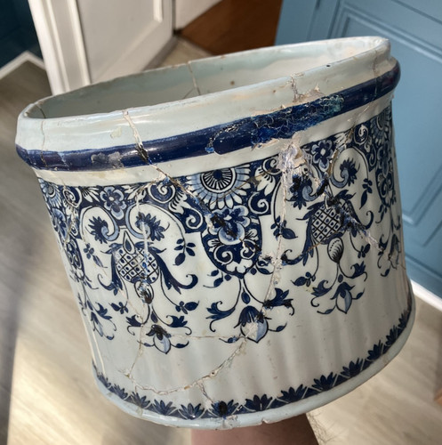 Ancien rafraichissoir faience - ancien,