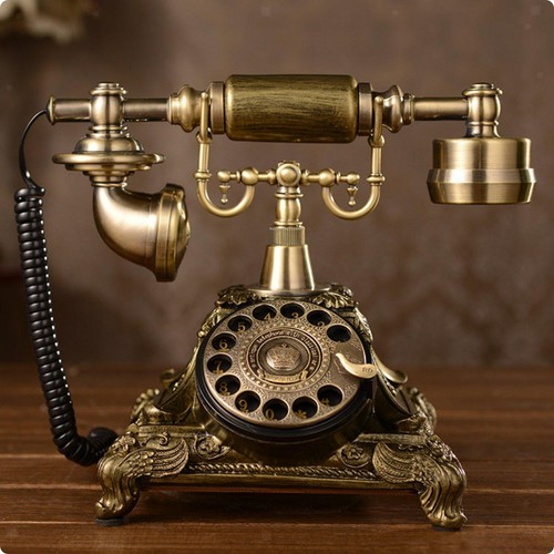 Téléphone cadran ancien - téléphone,