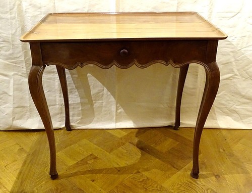 Table cabaret louis acajou - table,