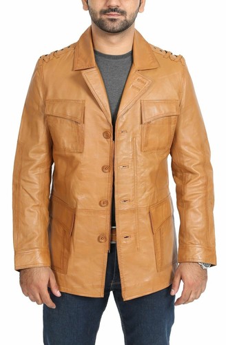 Blazer homme cuir agneau - blazer,