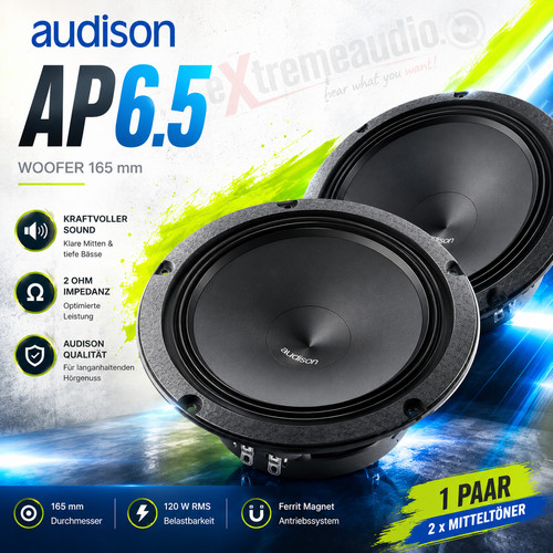 Woofer audison 2 - ap, 6.5