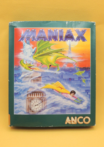 Maniax atari boite - maniax, st