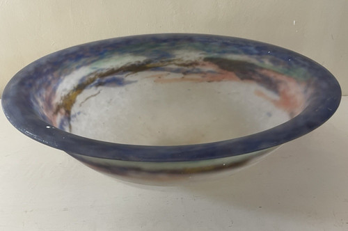 Coupe lustre ancienne en - lustre,