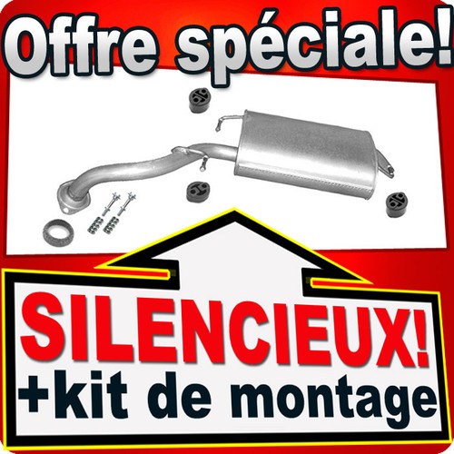 Silencieux arriere pour toyota - silencieux,