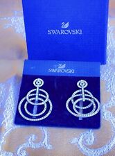 Superbe boucles d'oreilles SWAROVSKI authentique crystal earrings