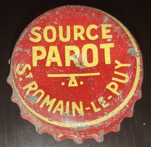 Ancienne capsule eau source - ancienne,