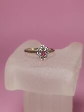 Bague Or 18 Carats Rubis Et