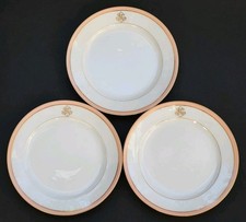 3 anciennes ASSIETTES PLATES