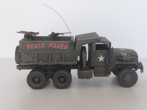 Maquette montee gun truck - montee,