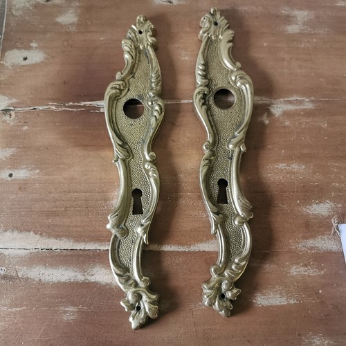 Pair plated clean - pair, of