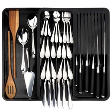 Range-couverts extensible noir