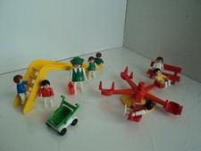 PLAYMOBIL vintage city enfants parc jeux tobogan tourniquet set 3416 de 1981 #2