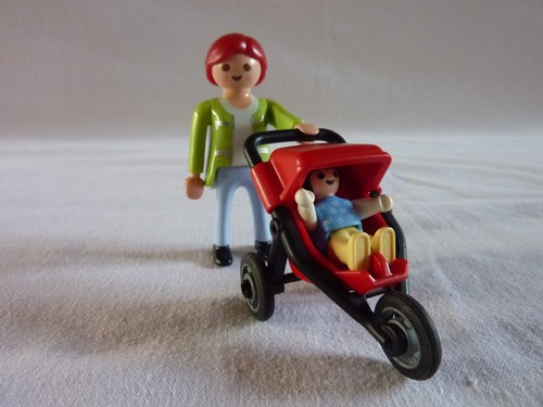 Playmobil maman bebe en - maman, et