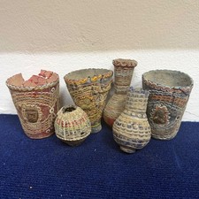 Lot de 6 bouteilles anciennes