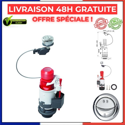 Mécanisme chasse eau wc - mécanisme,