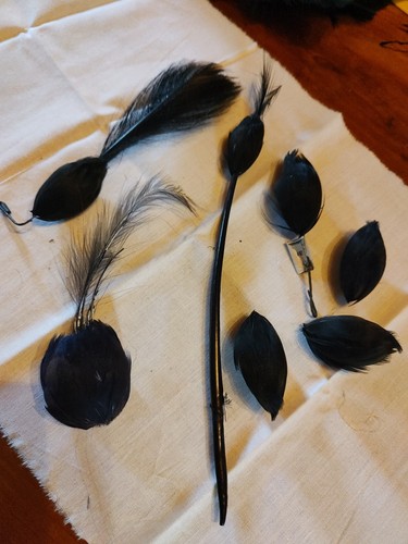 Application ancienne plume - ,