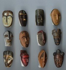 2001 ALCARA CACAO ADVENTURE AFRICANA MASKS FEVE CERAMIC 3D Choice Model