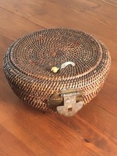 Ancien Panier Asiatique Thé