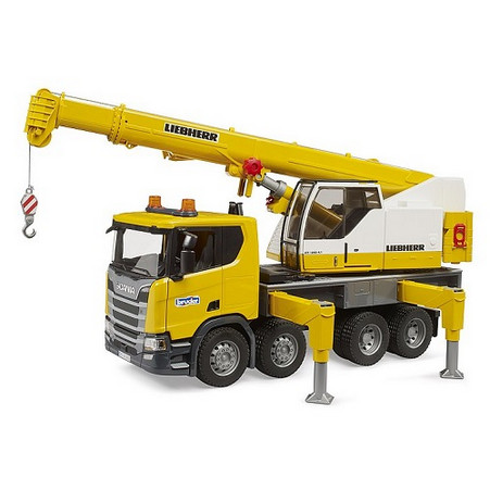 Bruder liebherr crane truck - bruder,