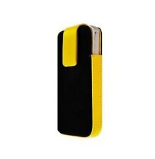 Housse Etui aspect CUIR FORCELL Fliper IPHONE 3G 3GS - JAUNE