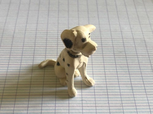 Figurine chien dalmatien - figurine,