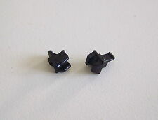 Playmobil (4125) systemx - set of 2 door hinge fasteners 3268 3666 4865 4866