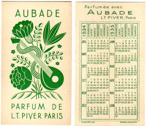 Carte parfumée calendrier - parfumée,,