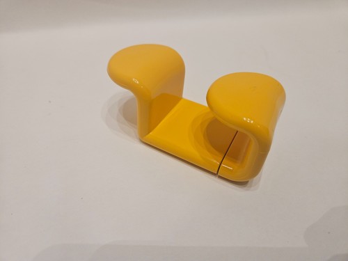 Patère jaune design - jaune,