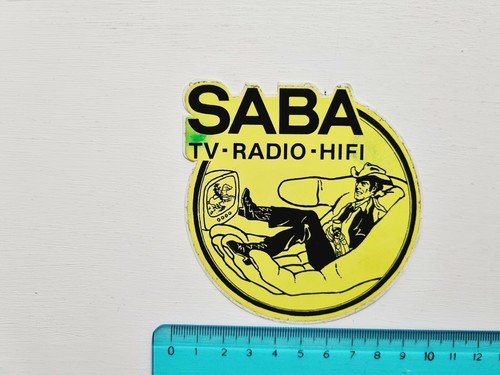 Autocollant adhésif saba - autocollant,