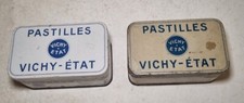 2 BoiteS MétalliqueS AncienneS VICHY