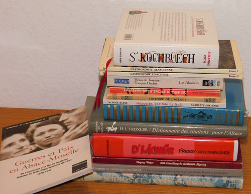 Lot livre alsace alsatique - 14,